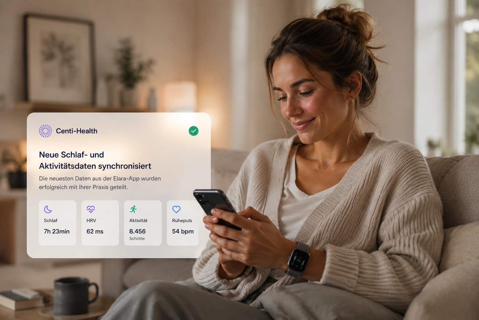 Tracker-Integration mit der Elara-Patienten-App